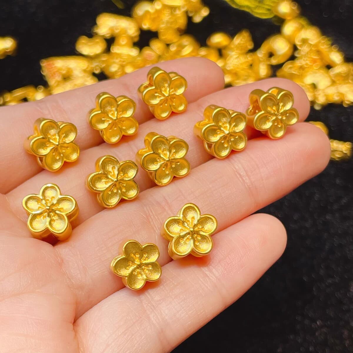 Shuibeijin оптовая продажа, подвеска из чистого золота 999, 3D твердые золотые украшения, чистое золото 24 К, ожерелье на...