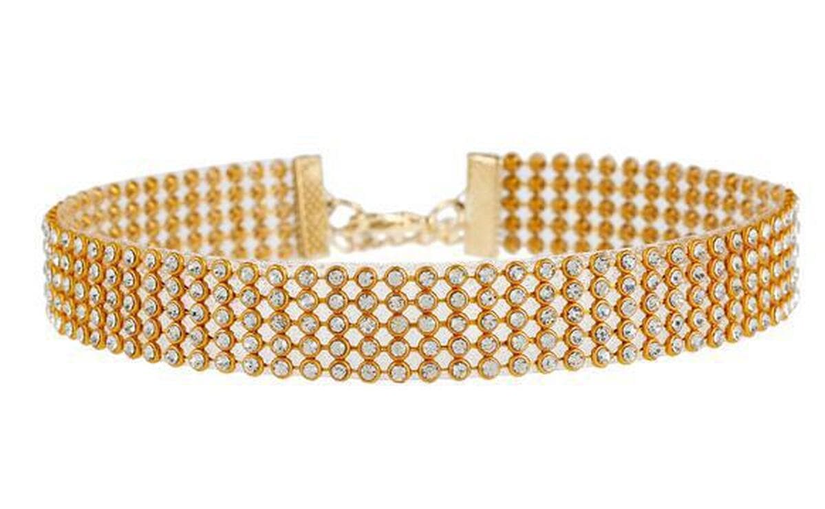 AliExpress взрыв роскошное бриллиантовое ожерелье цепочка на ключицу европейские и американские модные украшения Цепочка на...