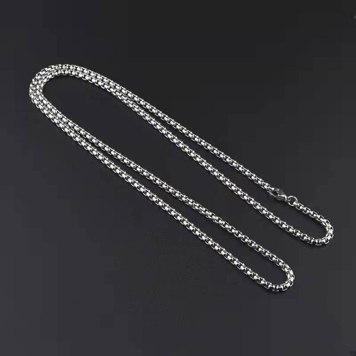 Ожерелье из титановой стали, мужское хип-хоп нишевое ожерелье, Модный кулон в виде медведя, универсальное осенне-зимнее...