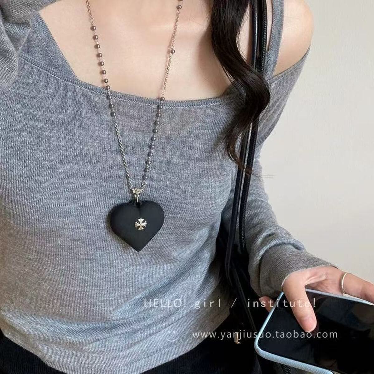 Кожаная магнитная шея очки сумка ожерелье женская сумка сумка солнцезащитные очки подвеска 2025 новый стиль изысканная...