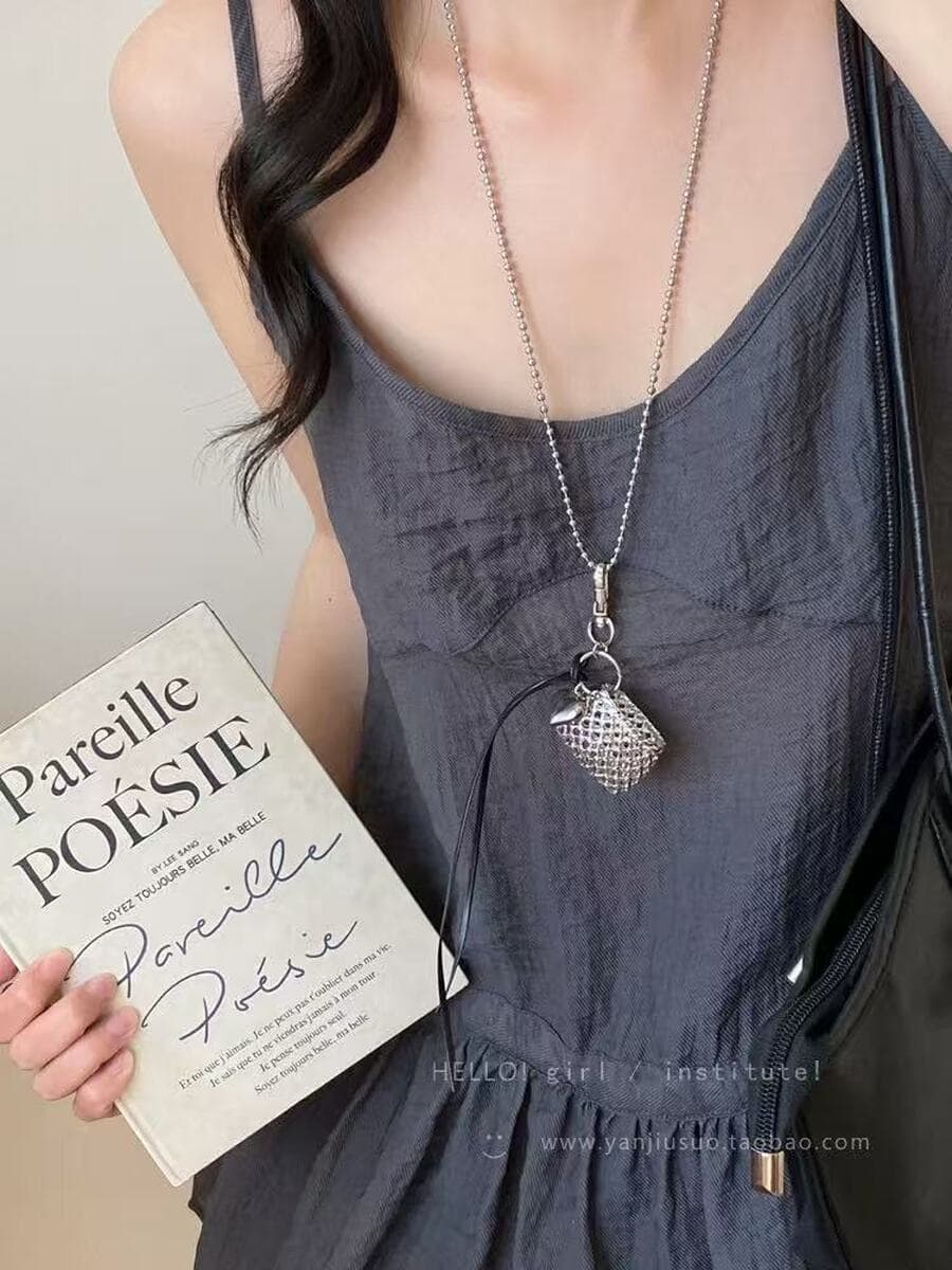 Кожаная магнитная шея очки сумка ожерелье женская сумка сумка солнцезащитные очки подвеска 2025 новый стиль изысканная...