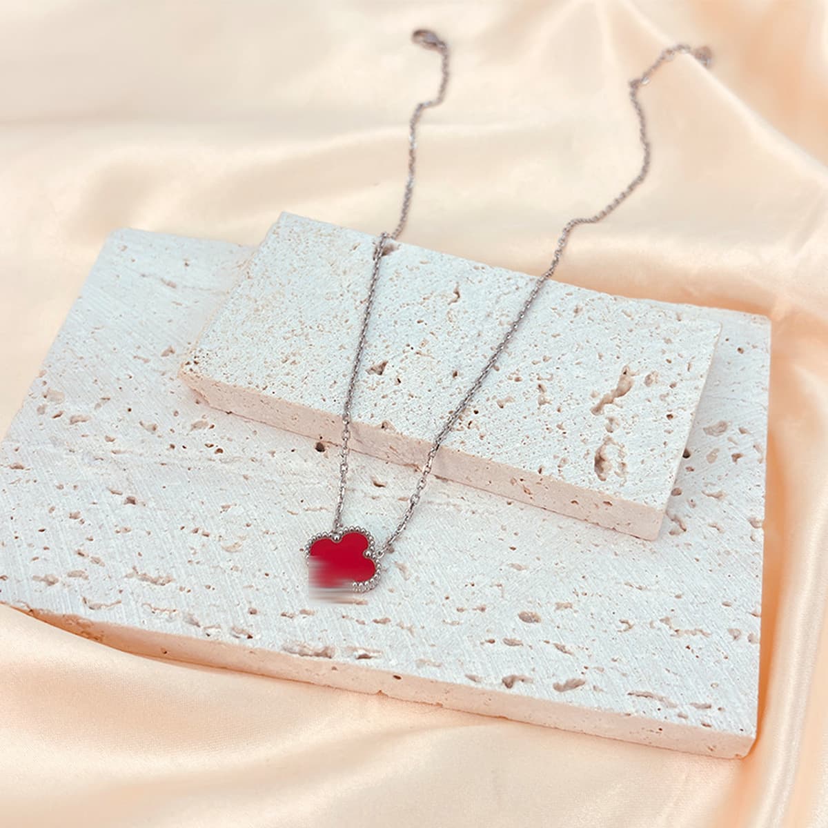 Натуральные ракушки клеверное ожерелье из натуральных ракушек