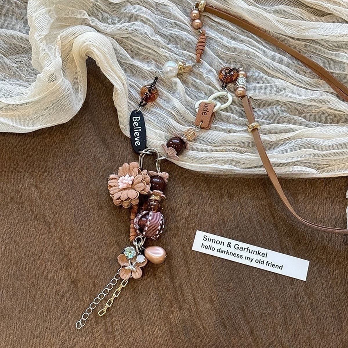 Богемное ретро керамическое ожерелье для женщин, новый китайский стиль, экзотический этнический стиль, высококачественная...