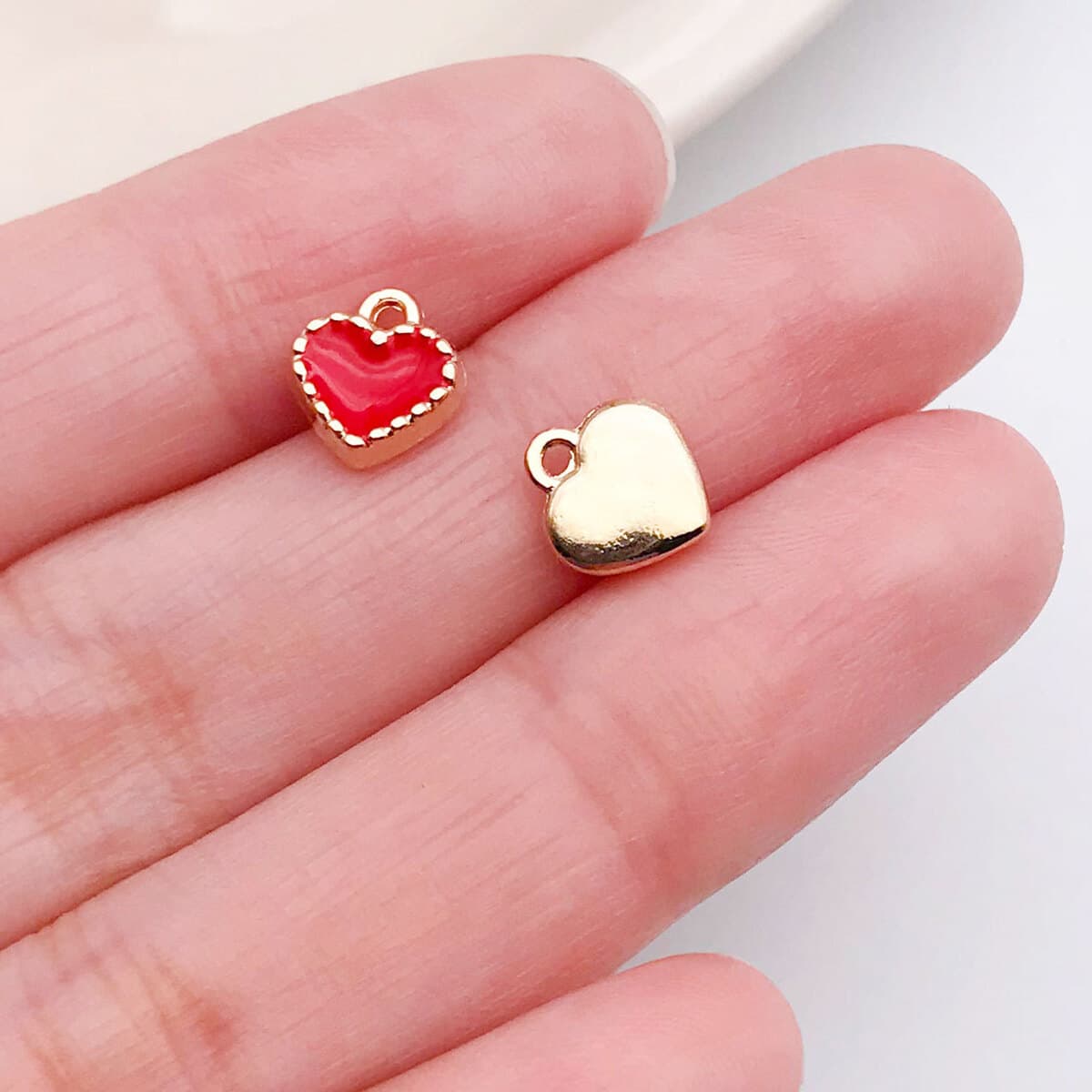 Кулон-подвеска для ожерелья DIY в форме сердца с розой и надписью LOVE, цвет розовый, ко Дню святого Валентина, аксессуары...