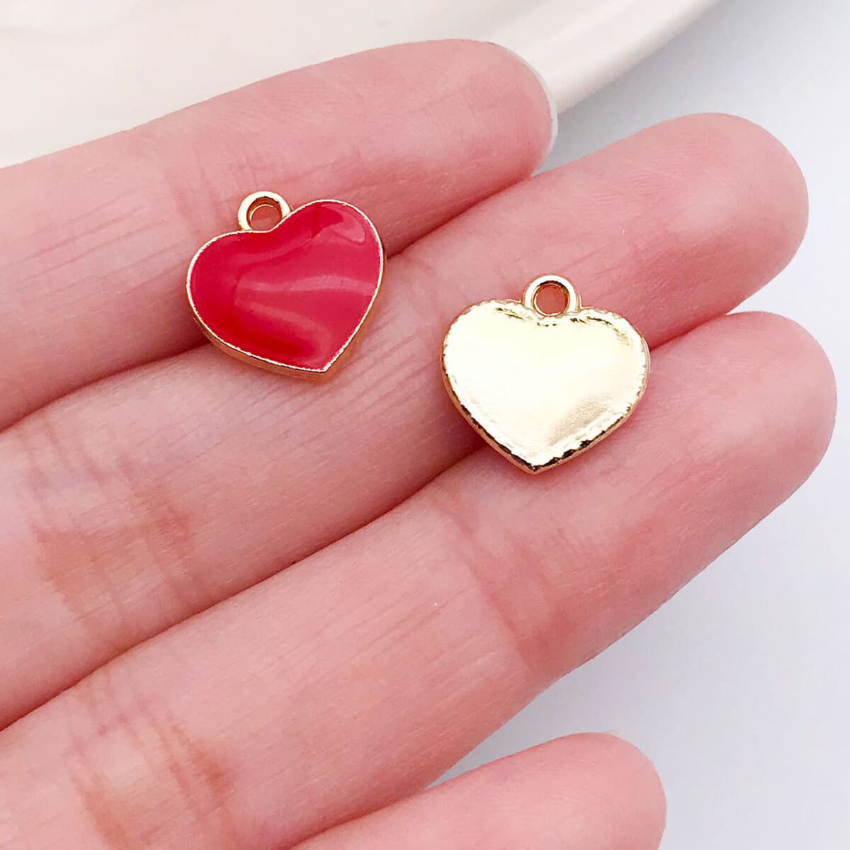 Кулон-подвеска для ожерелья DIY в форме сердца с розой и надписью LOVE, цвет розовый, ко Дню святого Валентина, аксессуары...