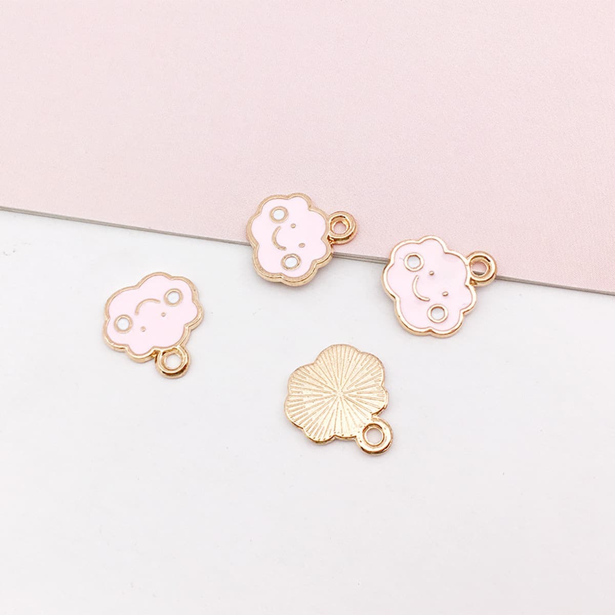 1 сплав DIY ювелирные аксессуары Капельное масло радуга кулон ожерелье серьги брелок аксессуар материал