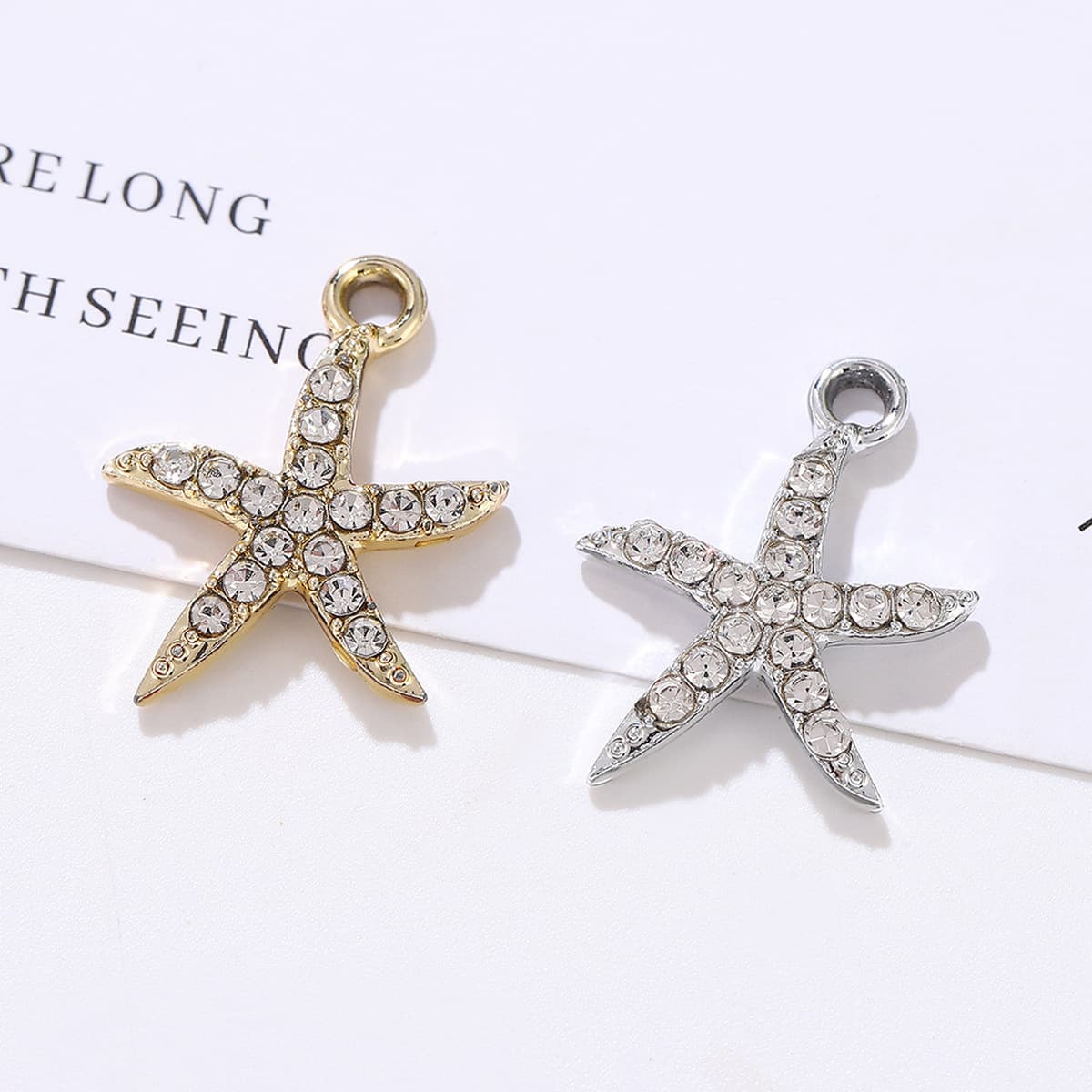 Новая мода леди DIY темперамент подвеска ювелирные аксессуары креативные морские звезды ноты улыбка бриллиантовое ожерелье...