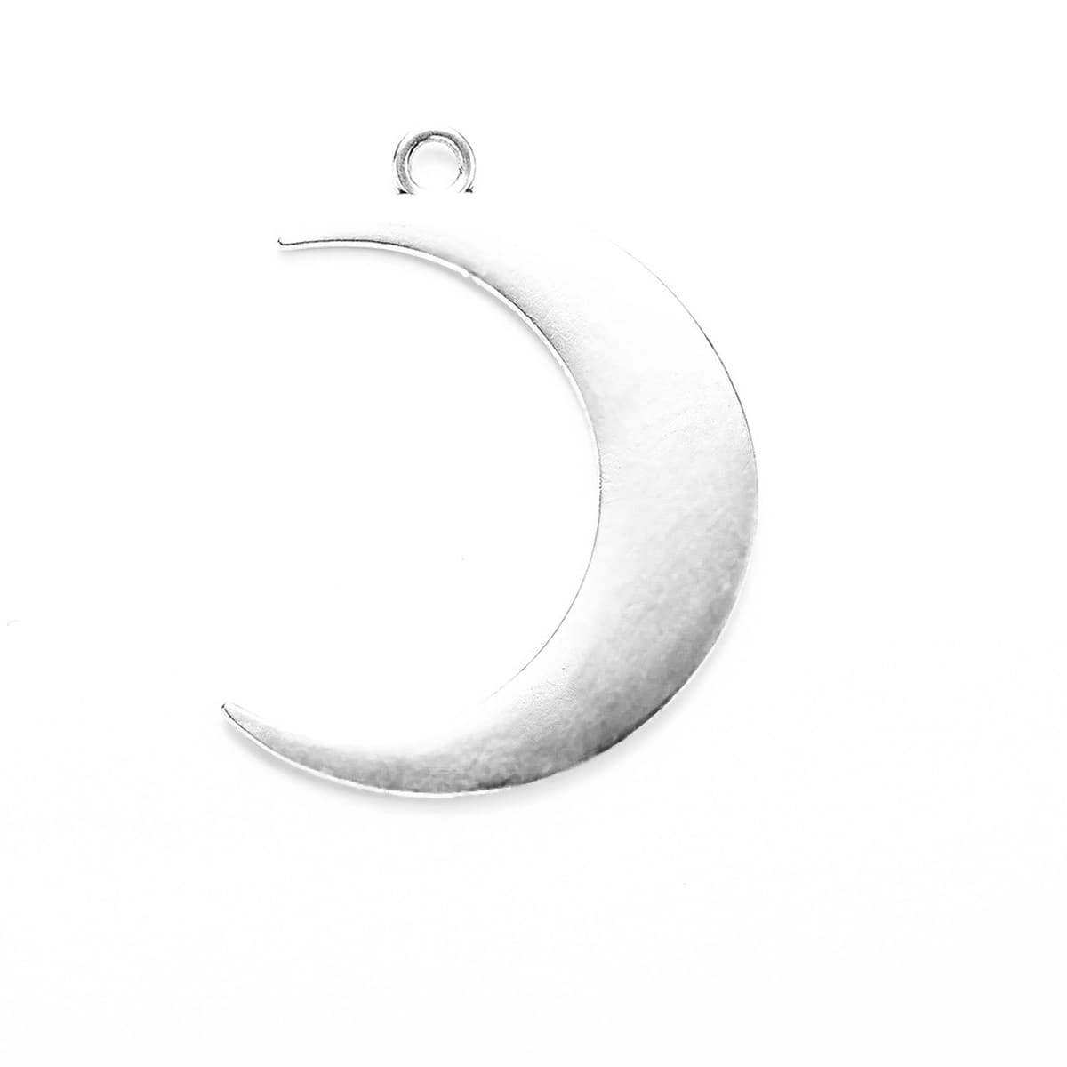 DIY аксессуары ручной работы 43*32MM сплав луна кулон ожерелье ретро аксессуары свитера цепи подвеска двухсторонний мениск