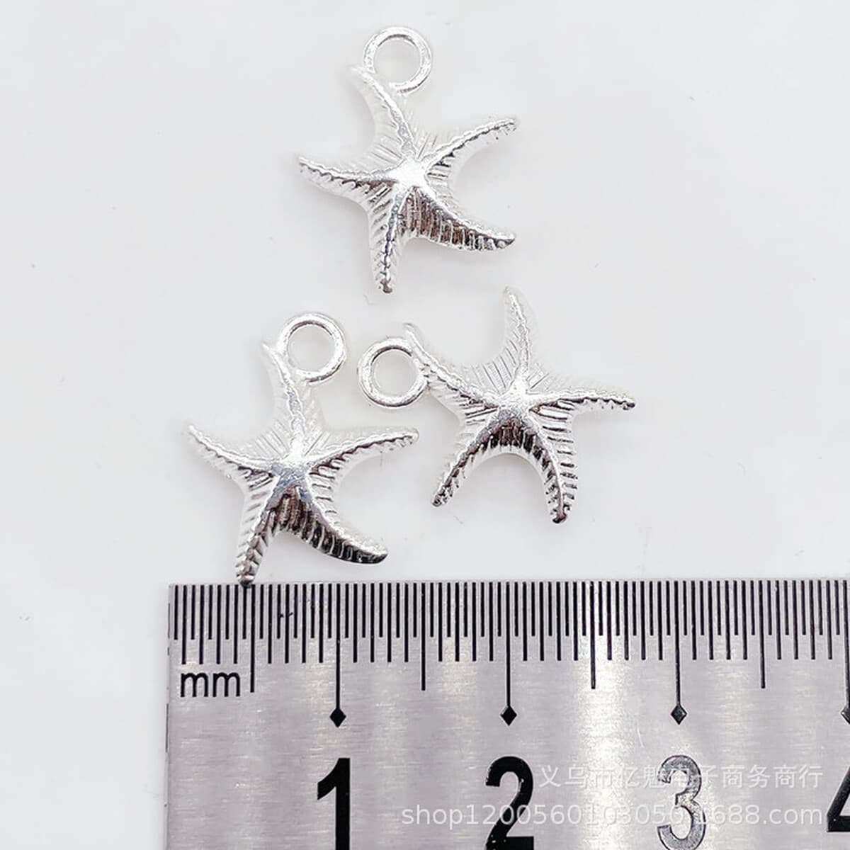 DIY ювелирные аксессуары Морская жизнь серии морская звезда кулон ожерелье серьги кулон 16x14 мм