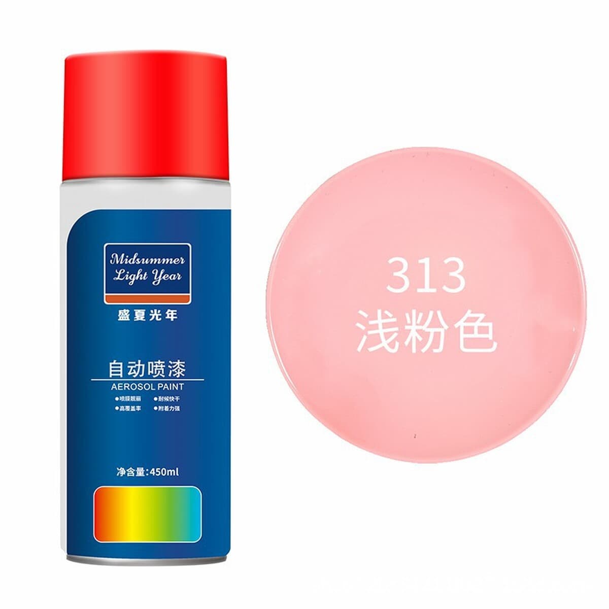 Оптовая ручная аэрозольная краска для граффити на стенах, антикоррозийная модификация колес автомобиля, белая и черная...