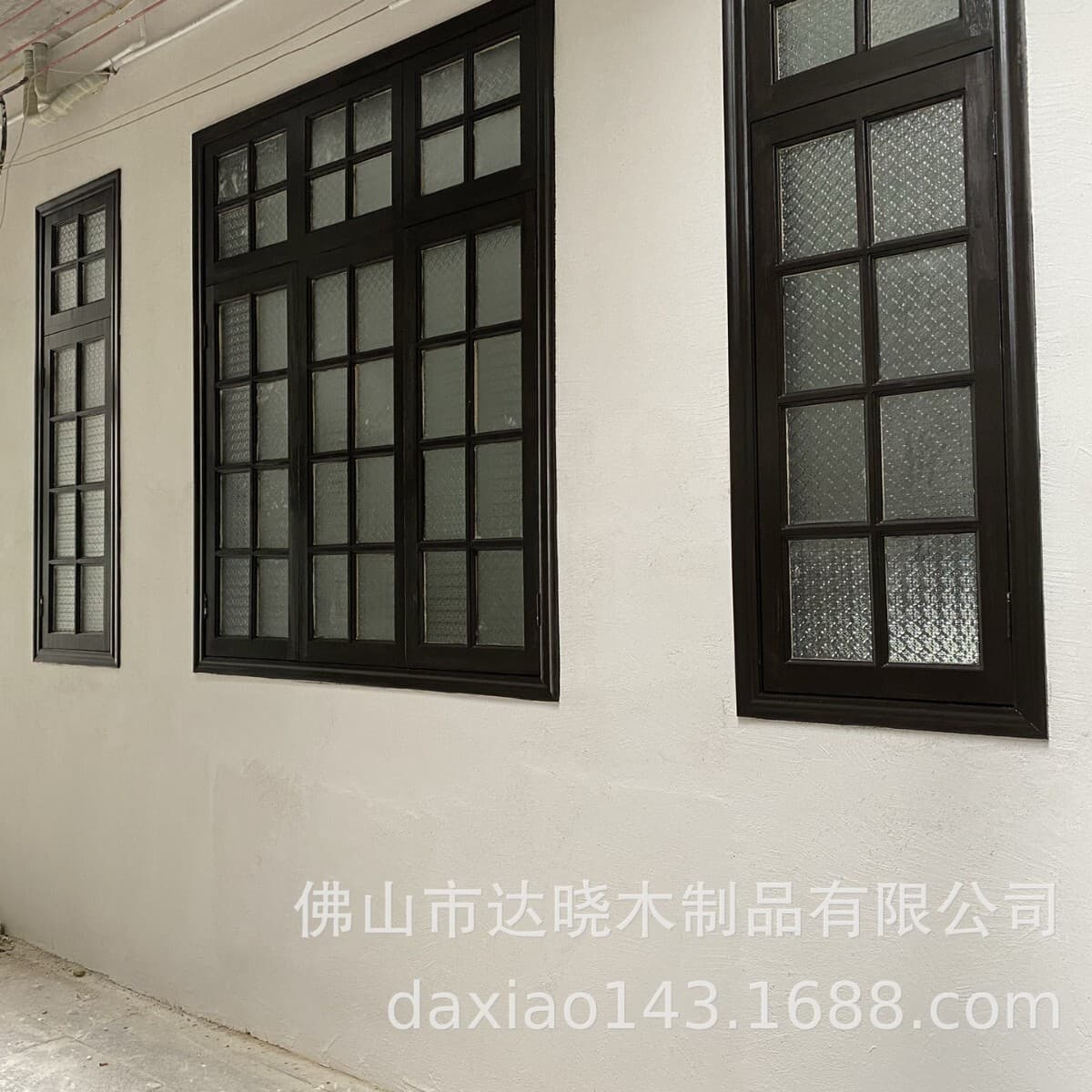 Деревянное окно в средиземноморском стиле, деревянное окно в пасторальном стиле, двойное окно в китайском стиле, ремонт B&B,...