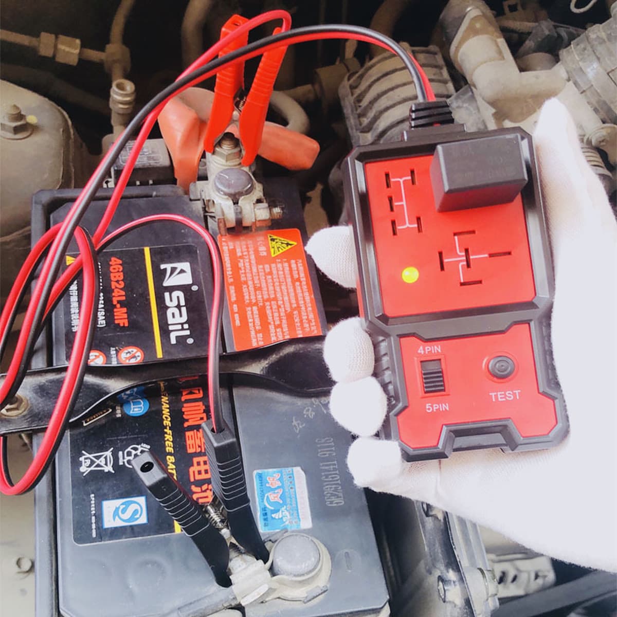 Тестер реле автомобиля/BJ-707 Тип детектор/детектор цепи автомобиля/инструмент ремонта автомобиля