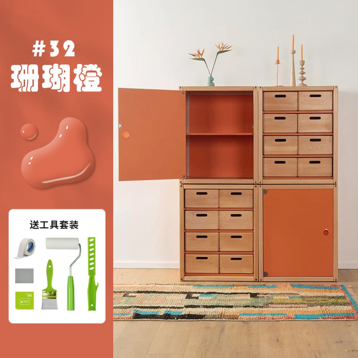 Водная краска для дерева, краска для изменения цвета деревянной дверной мебели, водонепроницаемый антикоррозионный лак для...