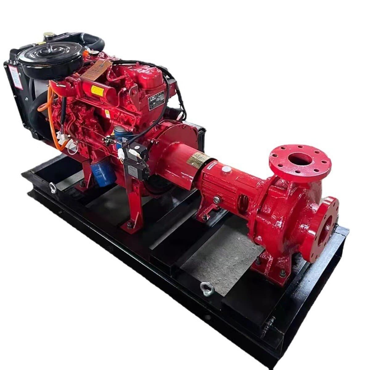 Дизельный пожарный насос высокого давления XBC с двигателем, в наличии, для экстренных работ