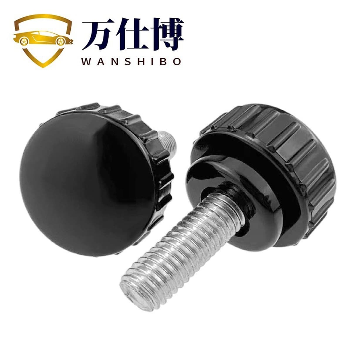 Прямые поставки с фабрики с круглой головкой с накатанной ручкой винт пластиковая резиновая головка ручка регулировочный...