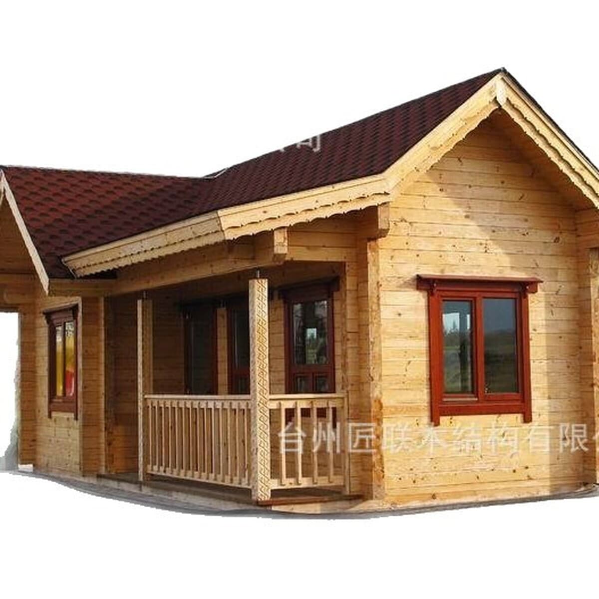 Разборный деревянный дом повышенной прочности для вилл и отелей, устойчивый к коррозии и насекомым, подходит для аренды в...