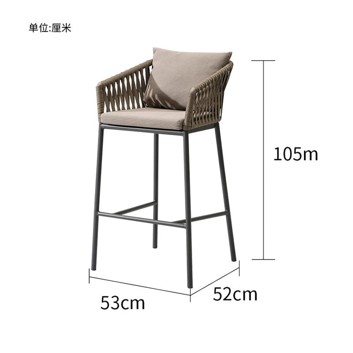 Открытый диван солнцезащитный крем водонепроницаемый внутренний дворик балкон досуг ротанговый стул диван двойной кард...