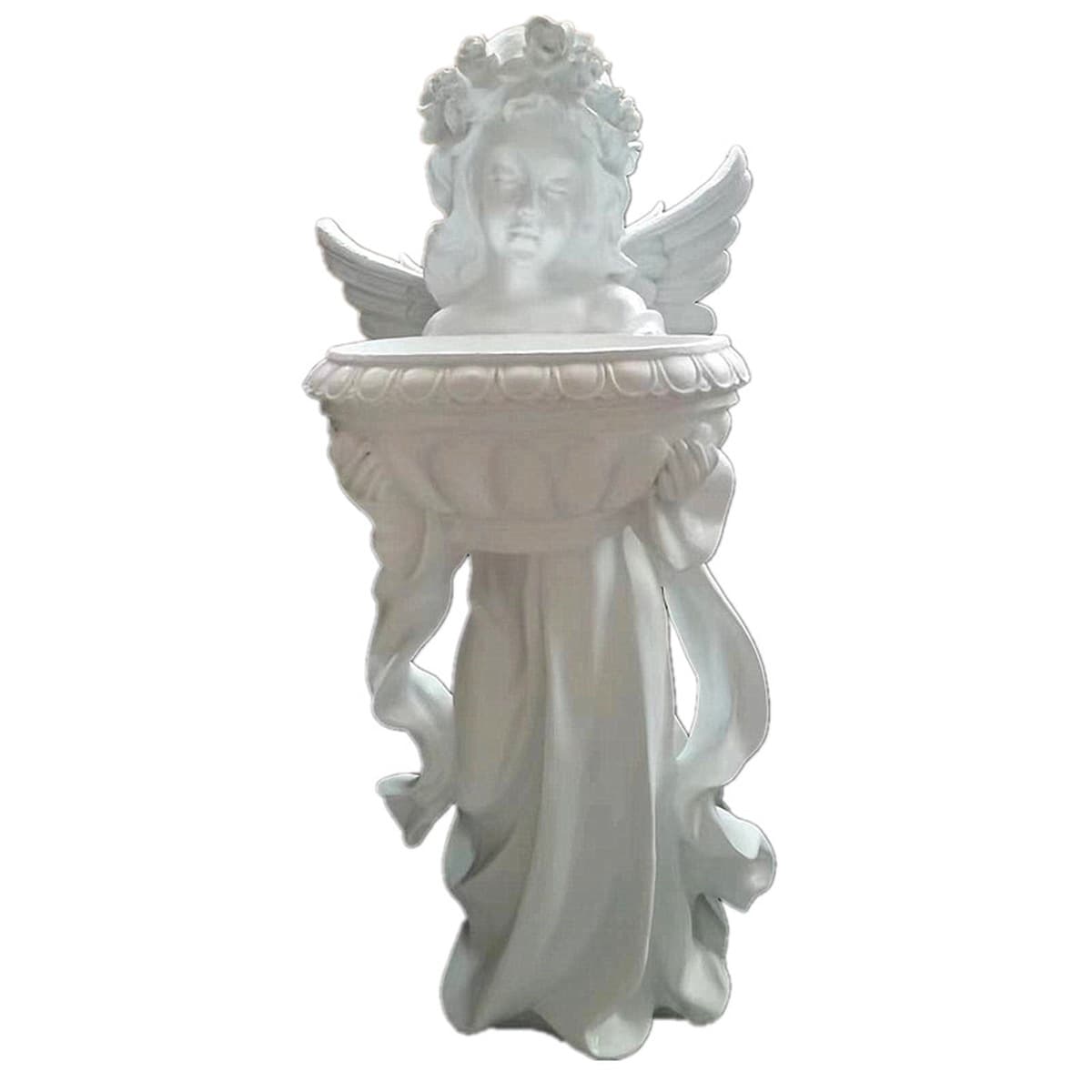 Французский дворовый фонтан, европейский декор, большая садовая вилла Алисы, гостиная, смола, уличный напольный ландшафтный...