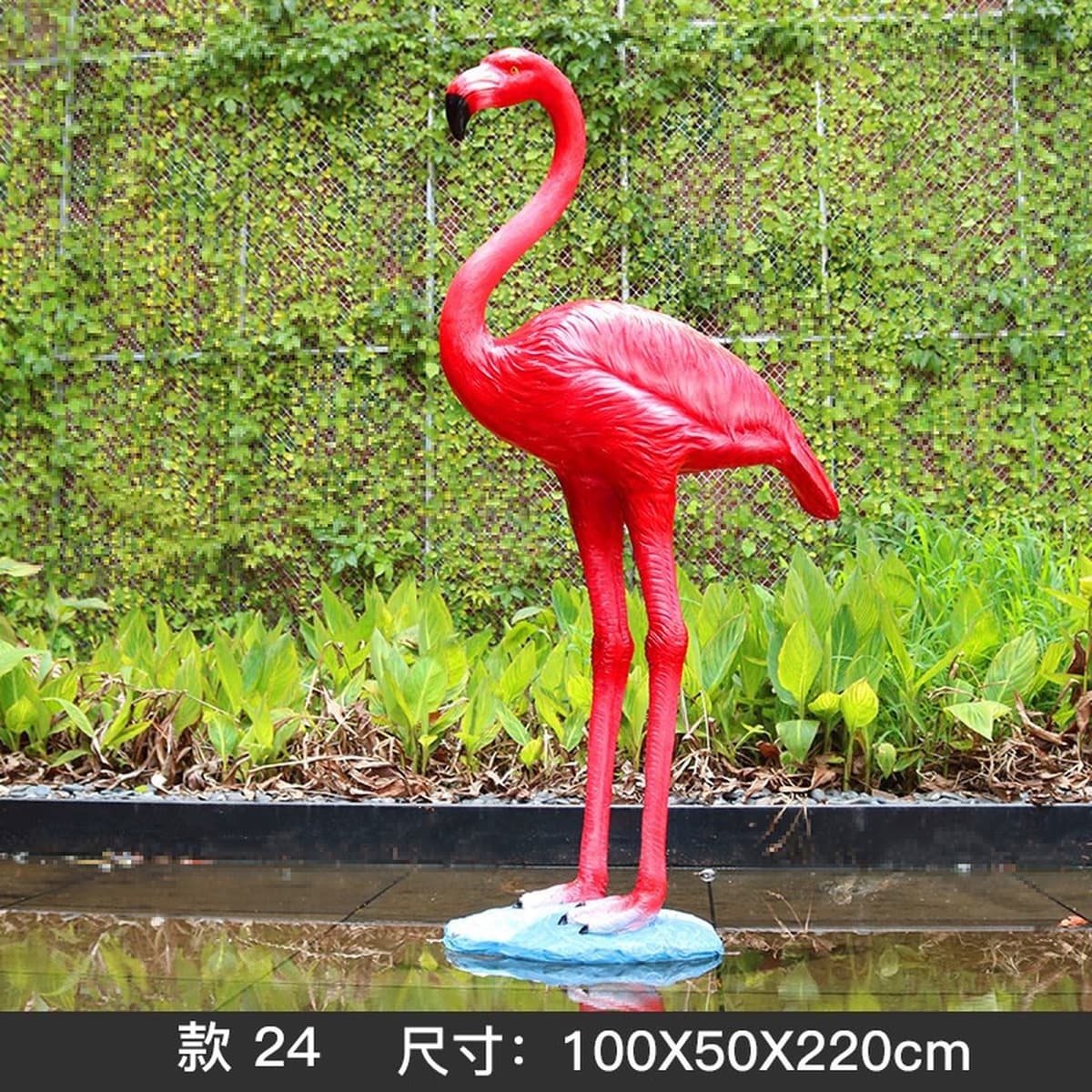 Открытый сад Вилла внутренний дворик бассейн FRP имитация скульптуры фламинго украшения свадебный реквизит украшения подарок