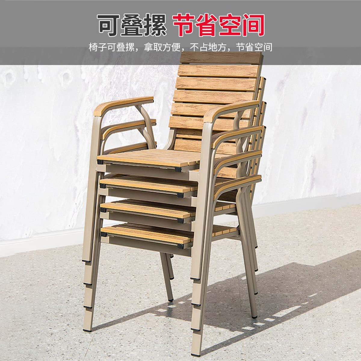 Открытый стол и стулья на открытом воздухе крыша для отдыха на вилле садовая терраса внутренний дворик водонепроницаемый...