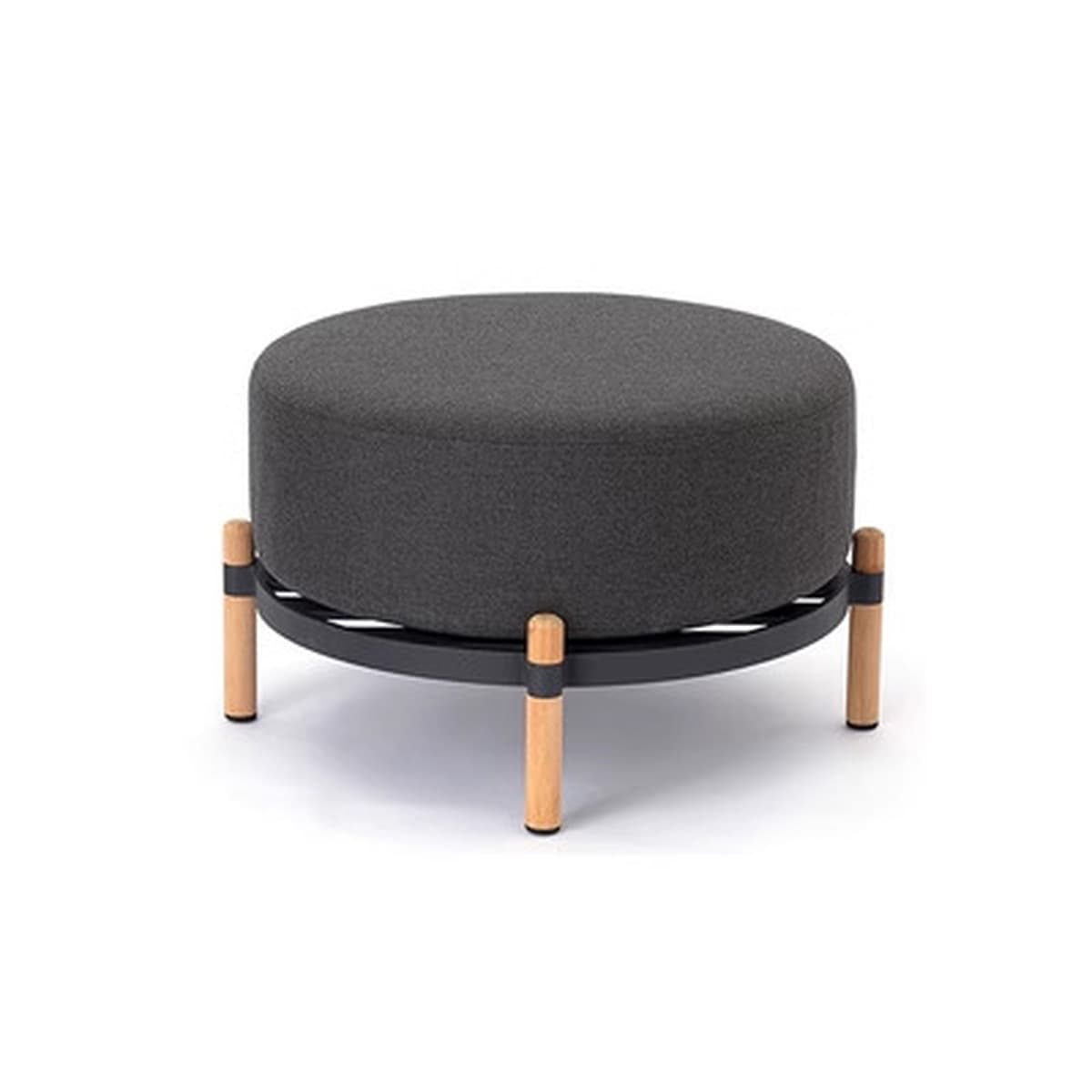 Открытый диван Вилла Повседневная комбинация Диван из ротанга Журнальный столик из цельного дерева Открытый сад Двор...