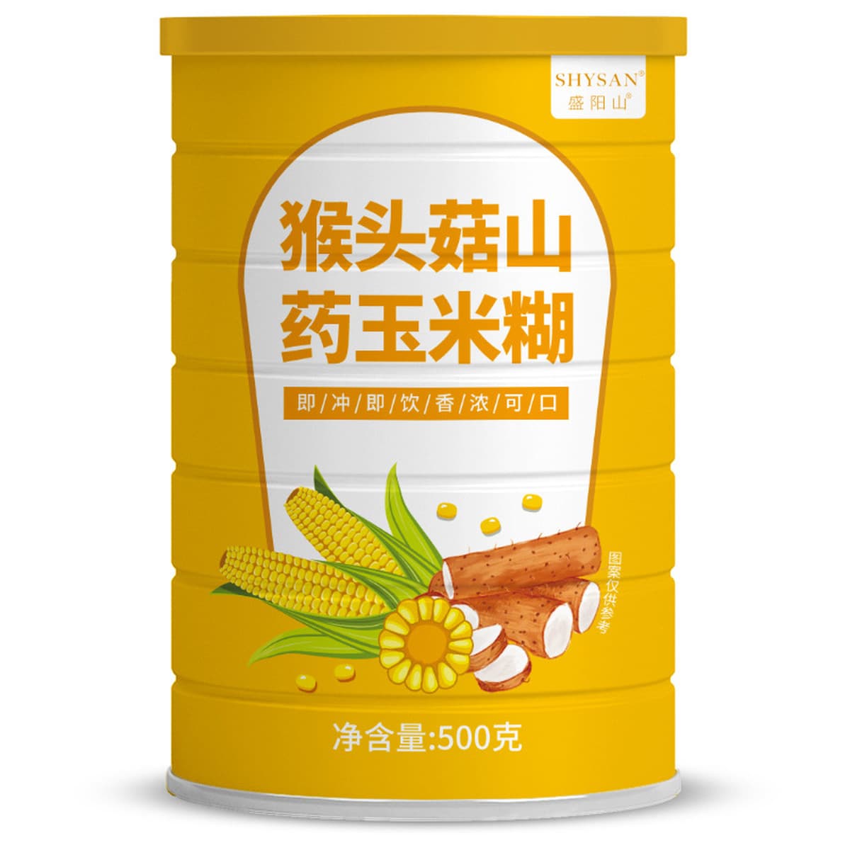 Голова обезьяны гриб Ям кукурузная паста горное питание Shengyang завтрак еда Замена порошок 500 г мгновенное ПИВОВАРЕНИЕ...