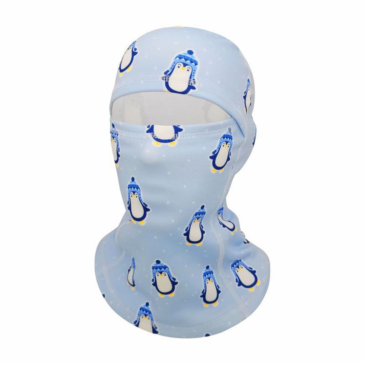 Зимняя детская Лыжная маска на флисовой подкладке Защитный головной убор для лица Уличная ветрозащитная холодостойкая теплая...