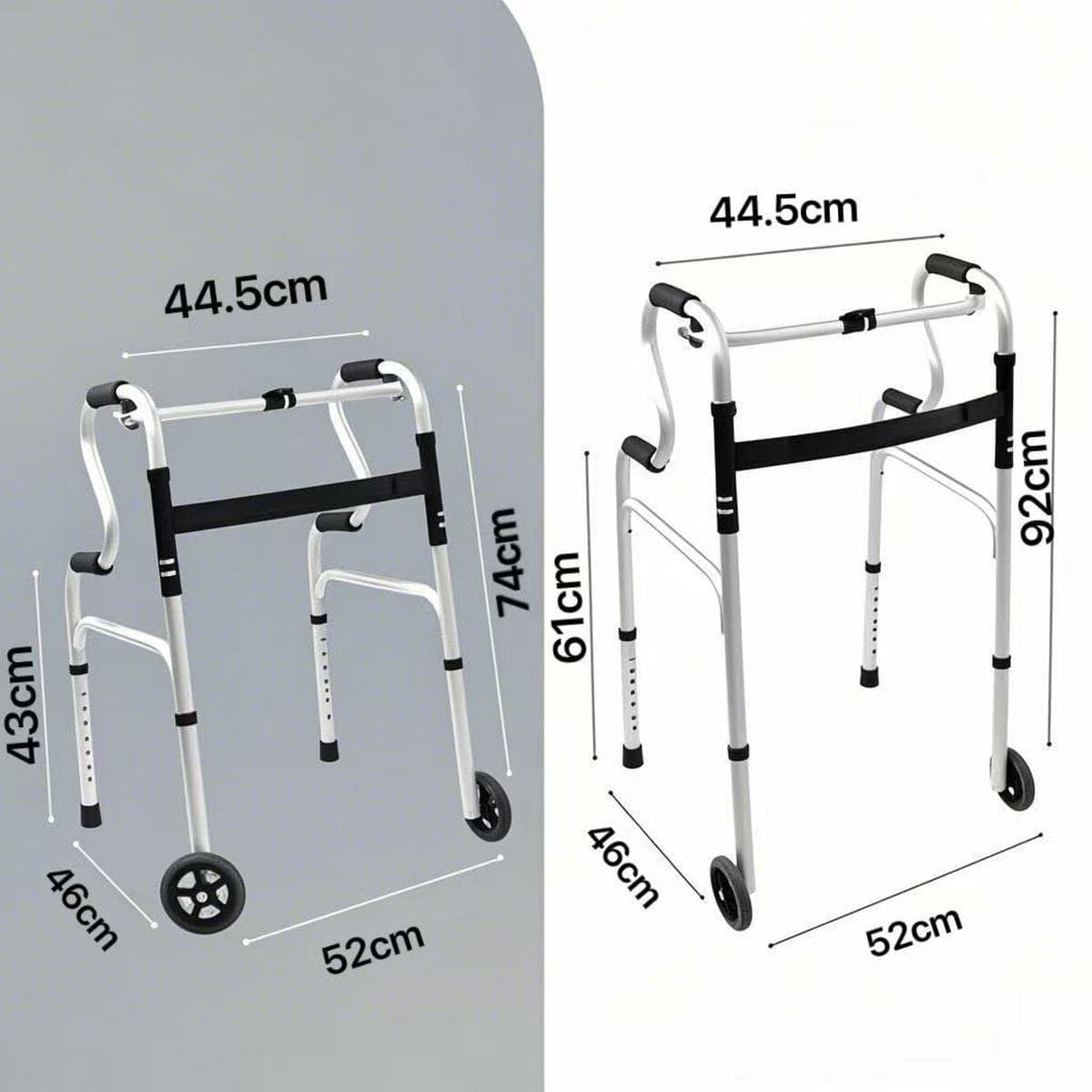 Средство для ходьбы для пожилых людей с колесами, реабилитационное средство для пожилых людей, можно сидеть и ходить,...