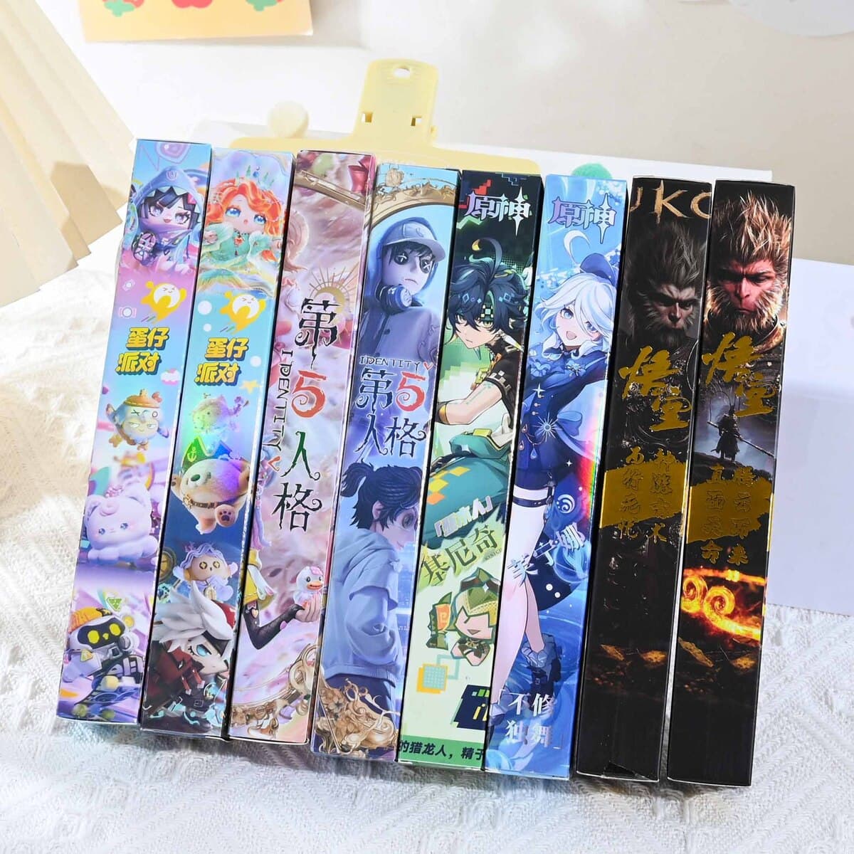 Популярная игрушка по мотивам Demon Slayer: набор ручек в стиле аниме, выдвижная гелевая ручка с черными чернилами,...