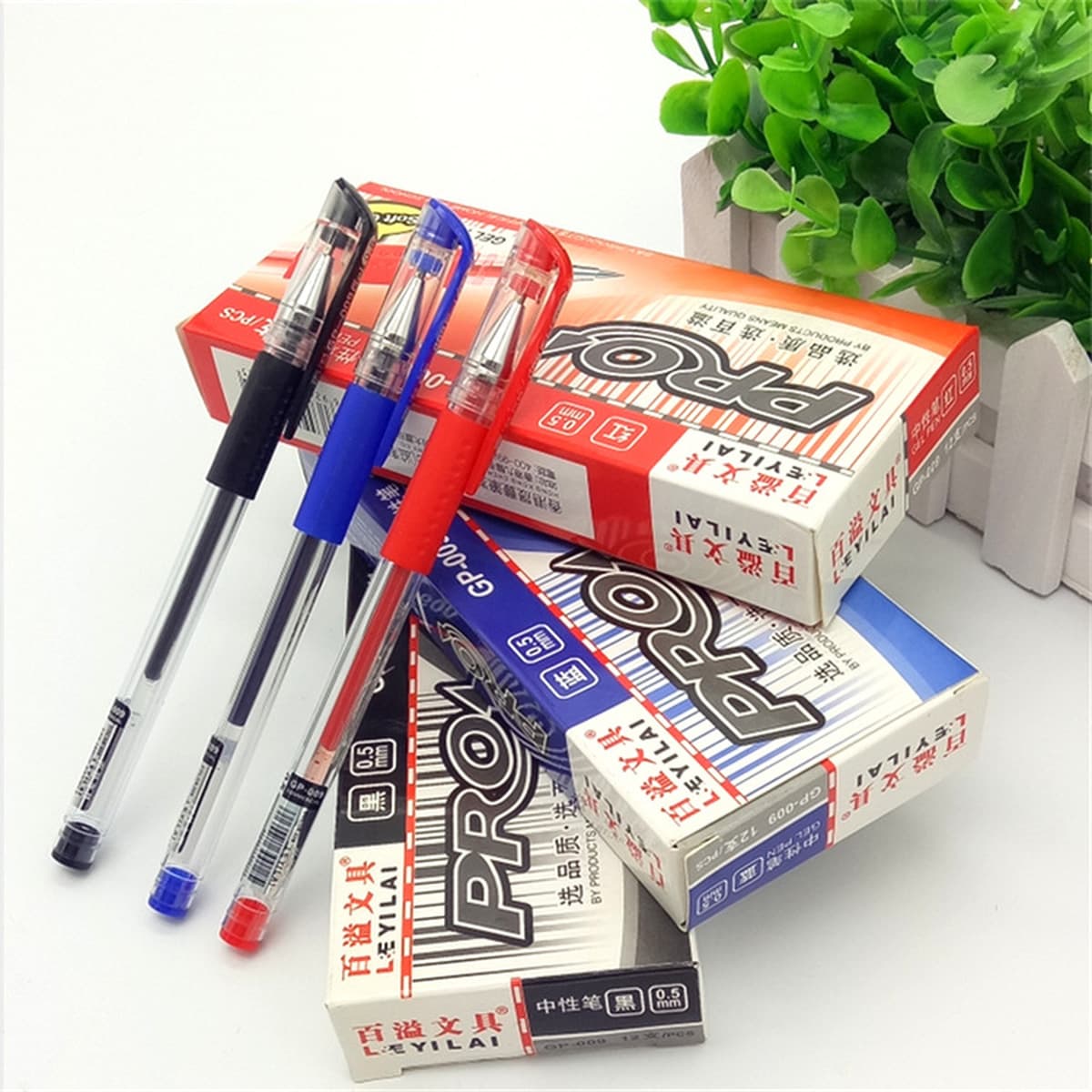 009 Гелевая ручка оптом Канцелярские товары 0,5 Ручка с подписью Углеродная черная Водяная ручка Южная Корея Креативные...