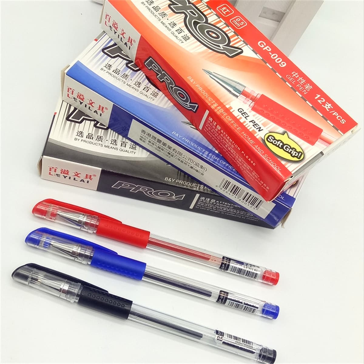 009 Гелевая ручка оптом Канцелярские товары 0,5 Ручка с подписью Углеродная черная Водяная ручка Южная Корея Креативные...