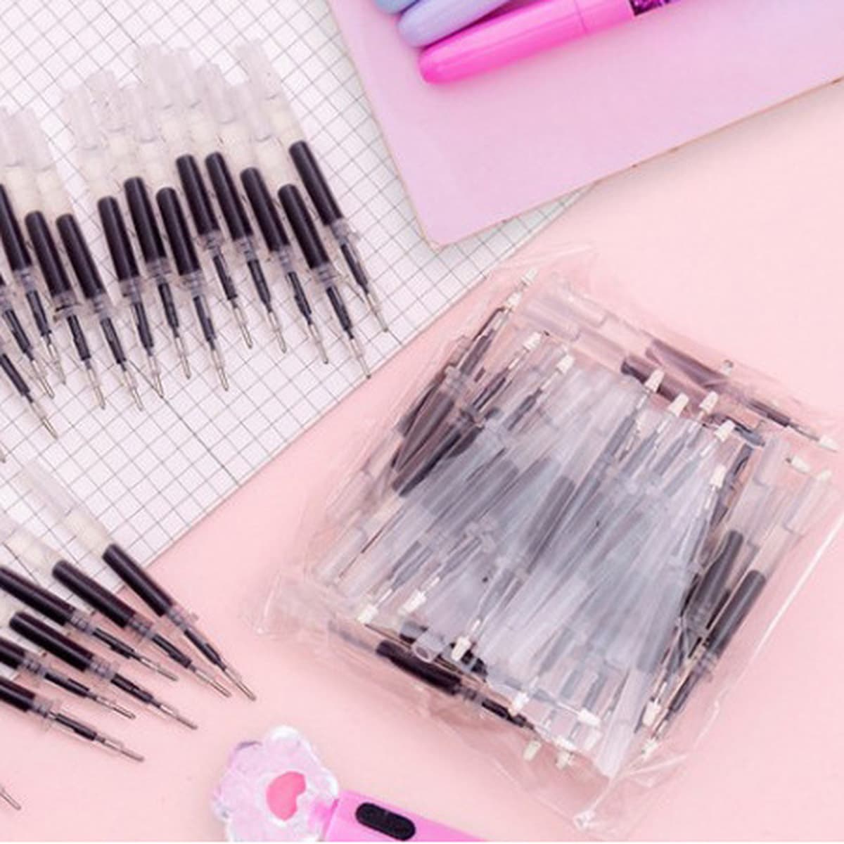 Творческий мультфильм гелевая ручка канцелярские принадлежности для студентов Милая супер милая девушка сердце зыбучие пески...