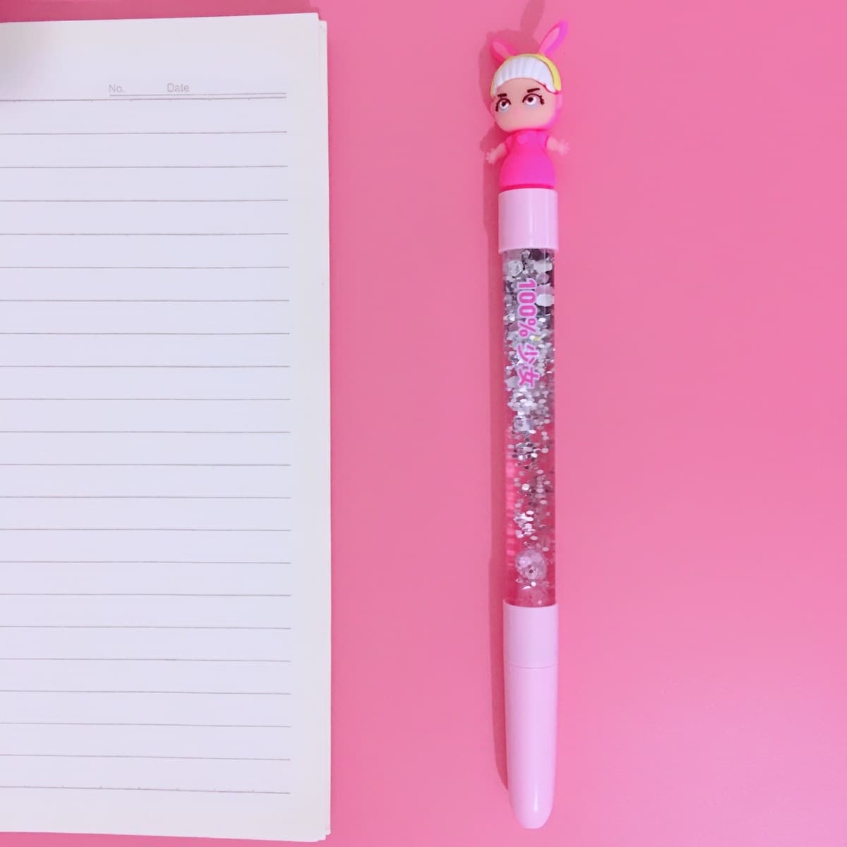 Творческий мультфильм гелевая ручка канцелярские принадлежности для студентов Милая супер милая девушка сердце зыбучие пески...