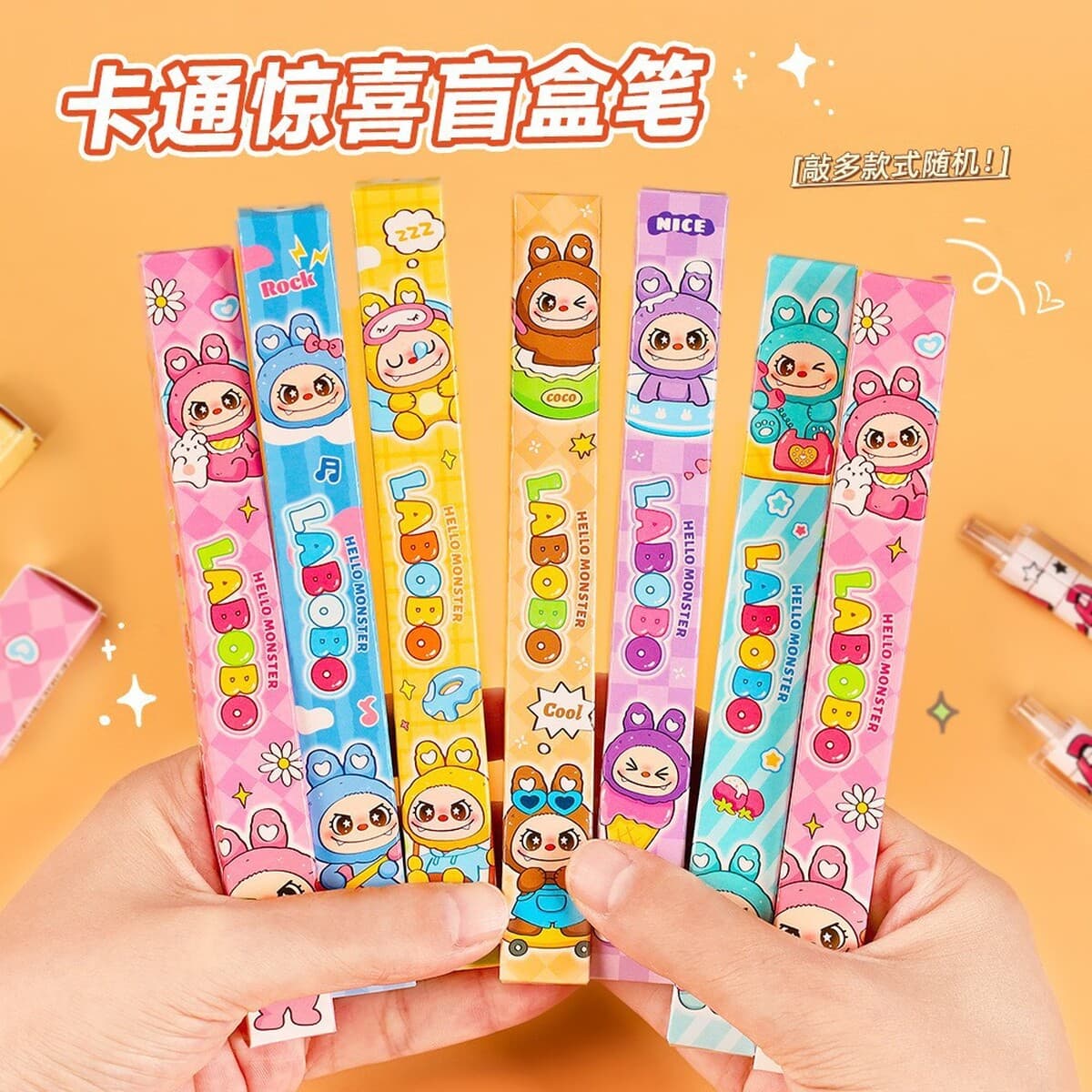 Креативный мультфильм нажимает на гениальную ручку с высоким значением